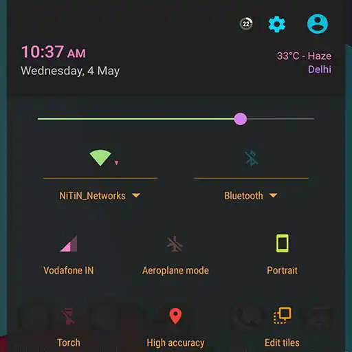 Free play online [Substratum]Pastel Dark Theme  APK